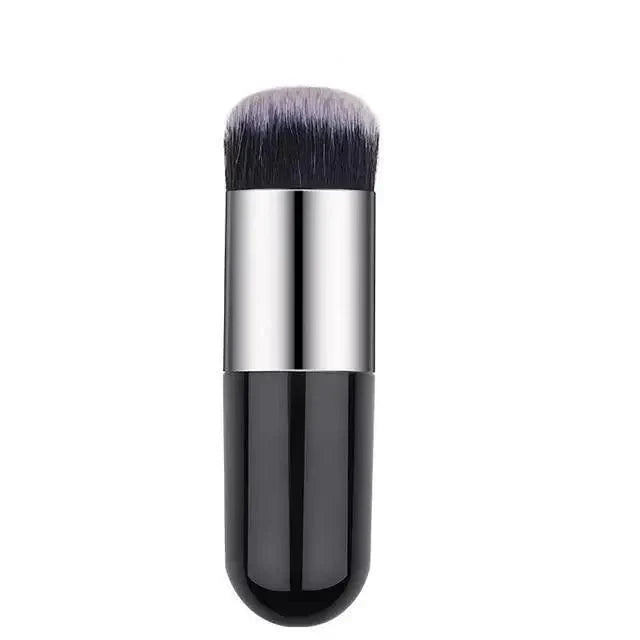Unique Design 1pc Professional Chubby Pier Foundation Brush 5Color Makeup Brush Flat Cream Makeup Brushes Professional Cosmetic Make-up Brush